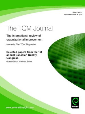 cover image of The TQM Journal, Volume 22, Issue 4